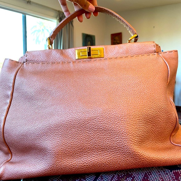 FENDI PEEKABOO XL   🥀 RoSeGOLD 🥀 - Picture 11 of 16